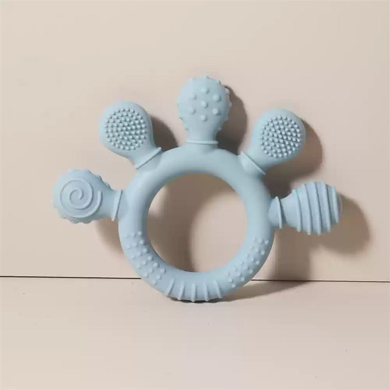 Edible Silicon Hand Holding Teether