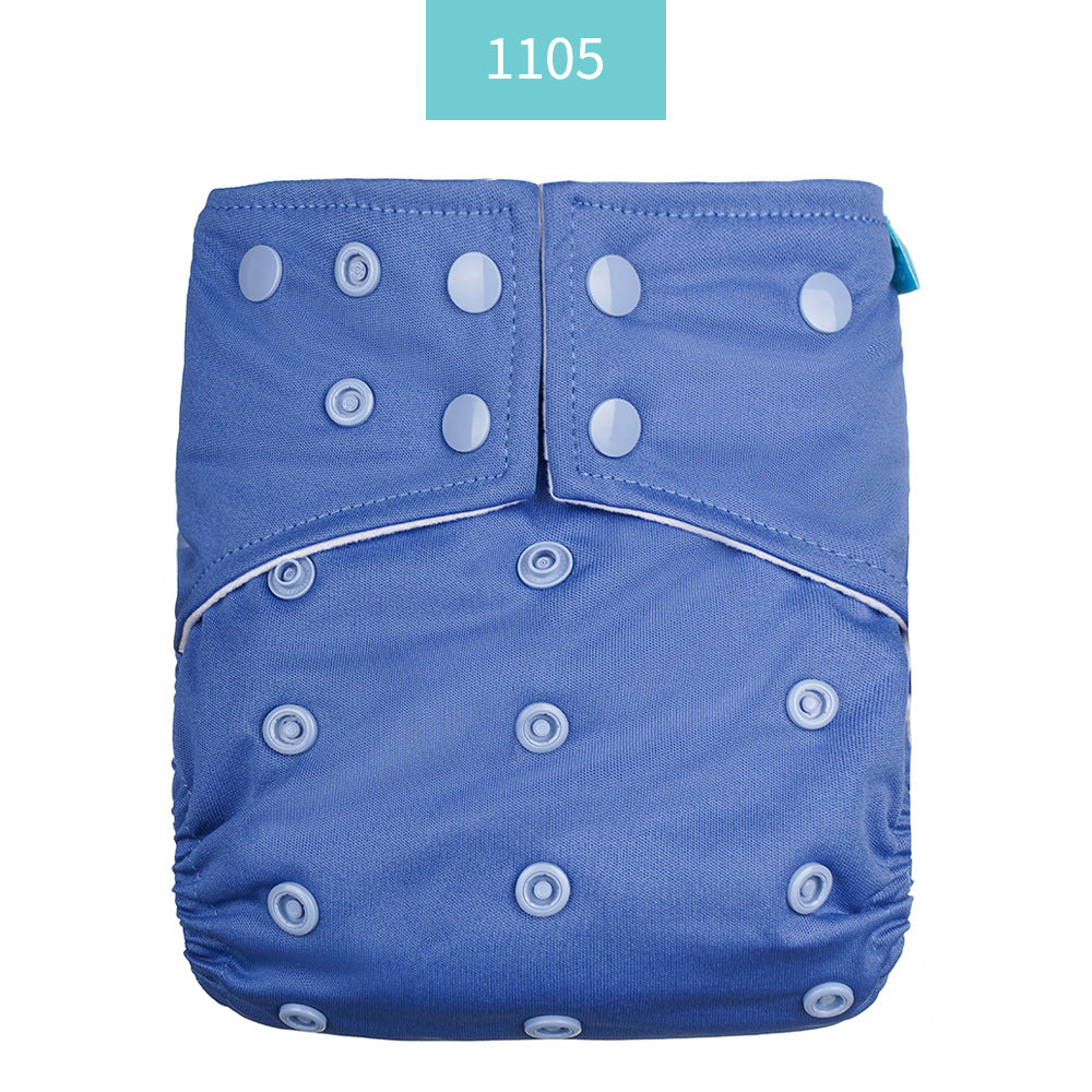 Happyflute Baby Cloth Diaper Waterproof Side Leakage Prevention Washable Diaper Pants Cloth Diaper Cloth Diaper Cover