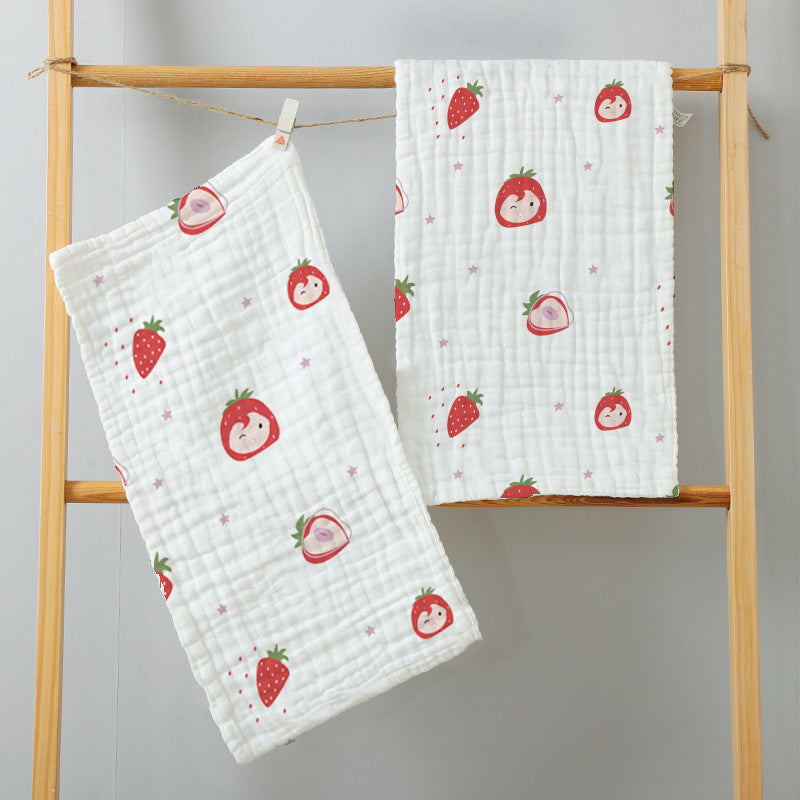 Muslin Burp Cloths Cotton 20x10inch 25x50cm Hand Washcloths For Baby, Super Soft And Absorbent 6 Layers Baby Burping Cloth For Boys Girls 6 Pack