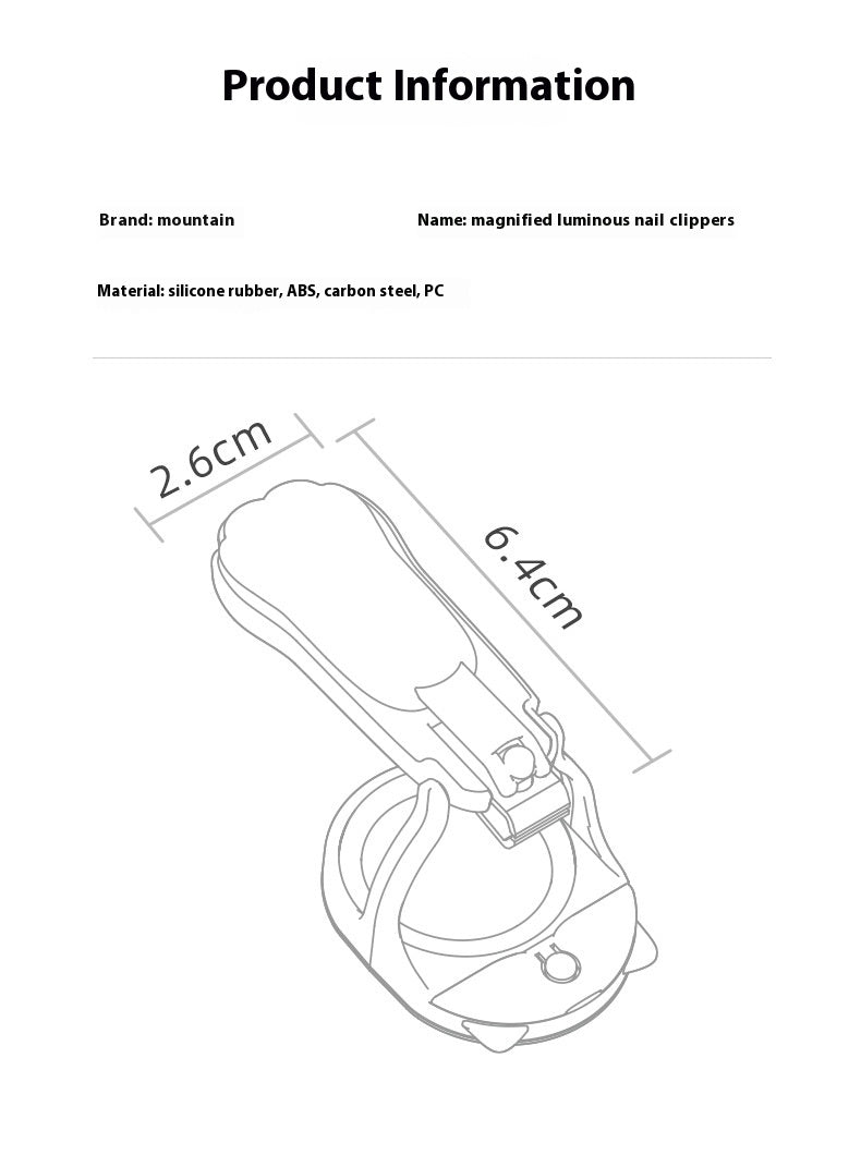 Babies' Nail Clippers Suit Dedicated For Young Children
