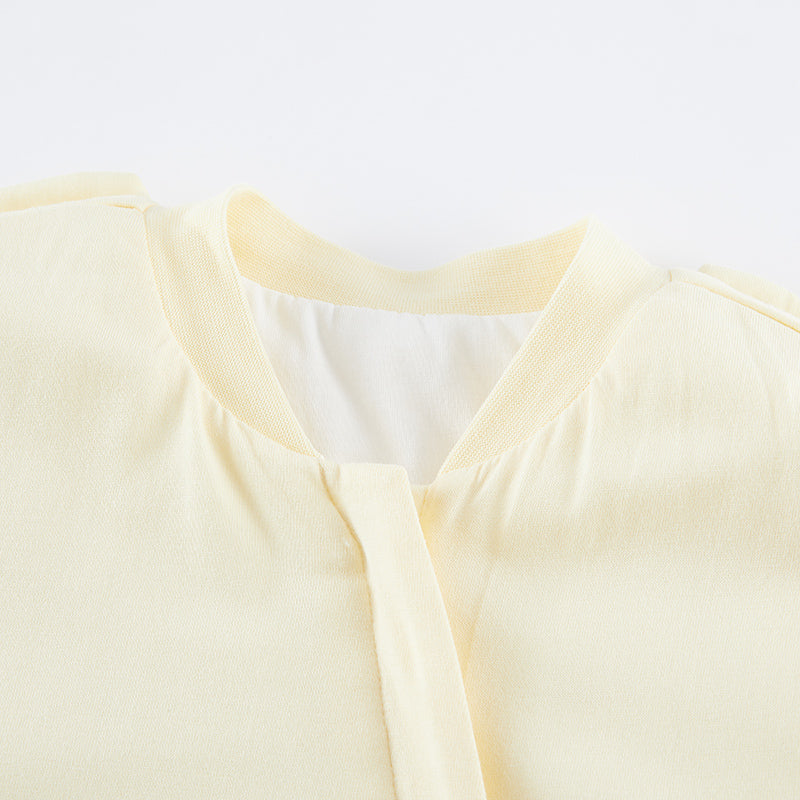 Cotton Baby Sleeping Bag With Detachable Sleeves For Boys And Girls