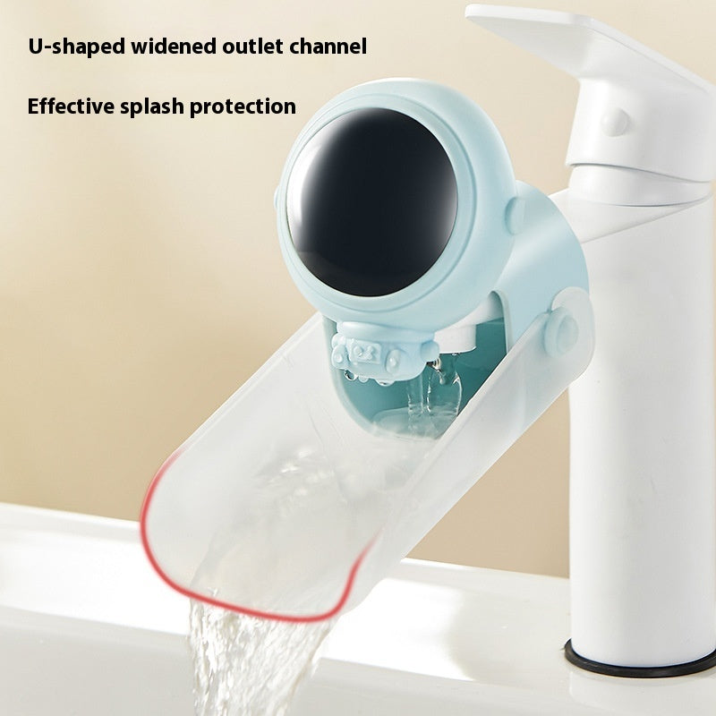 Children's Silicone Hand Washing Splash-proof Faucet Sprinkler