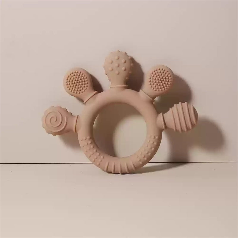 Edible Silicon Hand Holding Teether