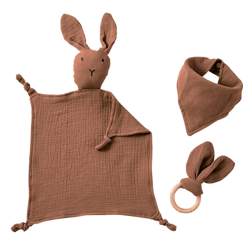 Baby Nibbling Doll Rabbit Triangular Binder Suit