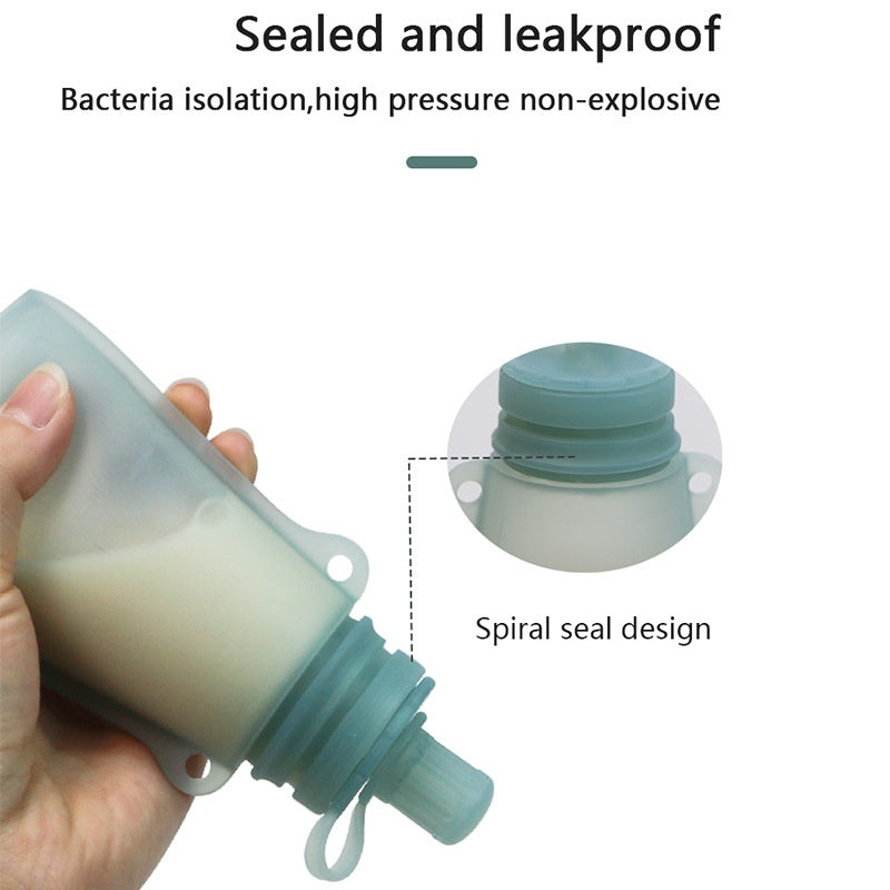 Portable Household Silicone Breast Milk Preservation Bag