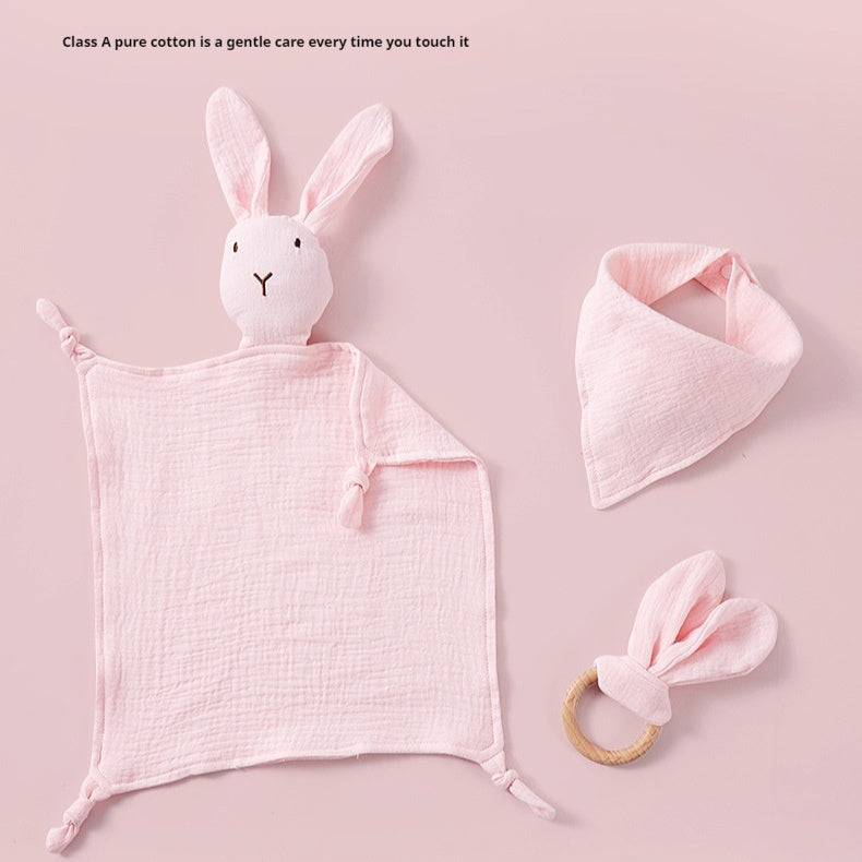Baby Nibbling Doll Rabbit Triangular Binder Suit