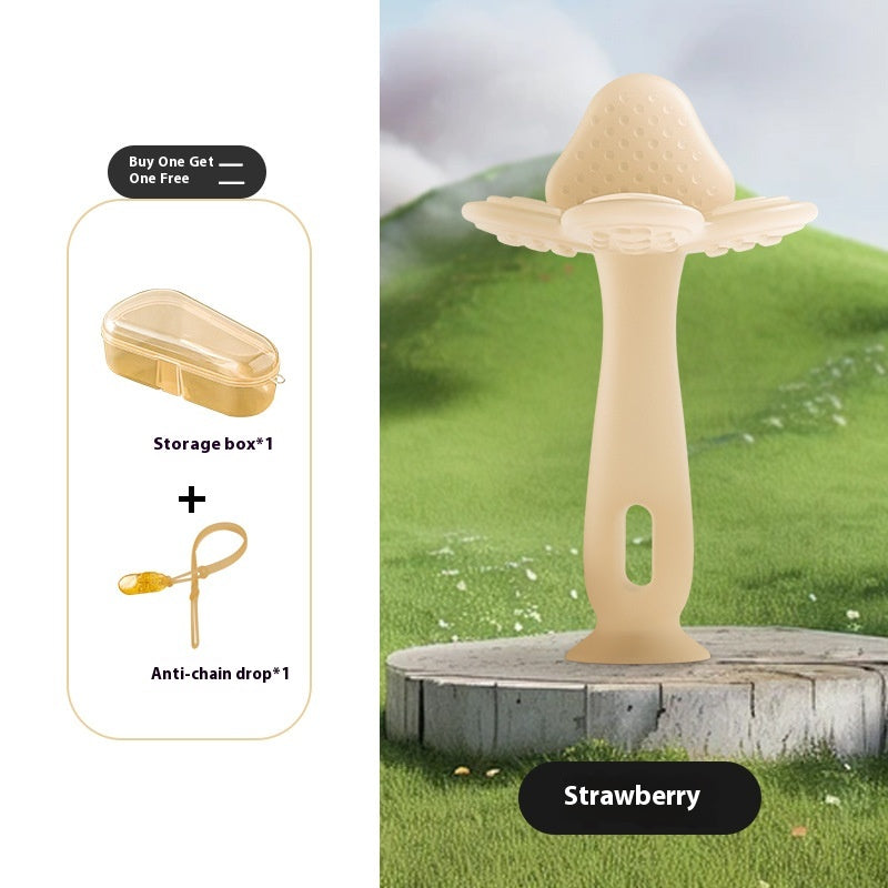 Silicone Rabbit Teether Infant Molar Rod Baby Teething Prevent Hand Sucking Artifact