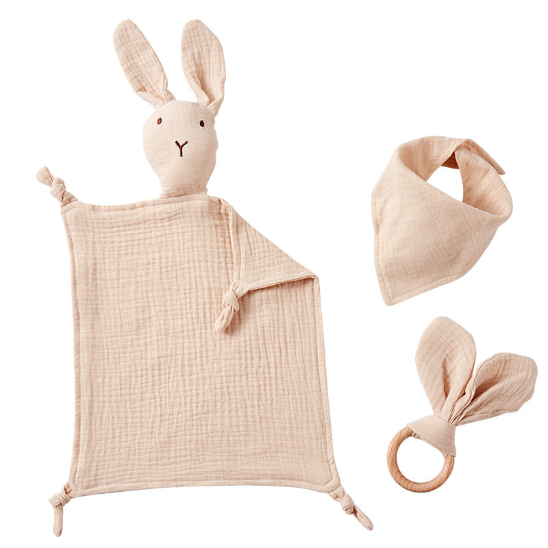 Baby Nibbling Doll Rabbit Triangular Binder Suit