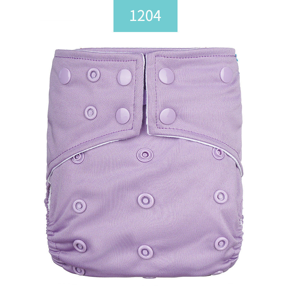 Happyflute Baby Cloth Diaper Waterproof Side Leakage Prevention Washable Diaper Pants Cloth Diaper Cloth Diaper Cover